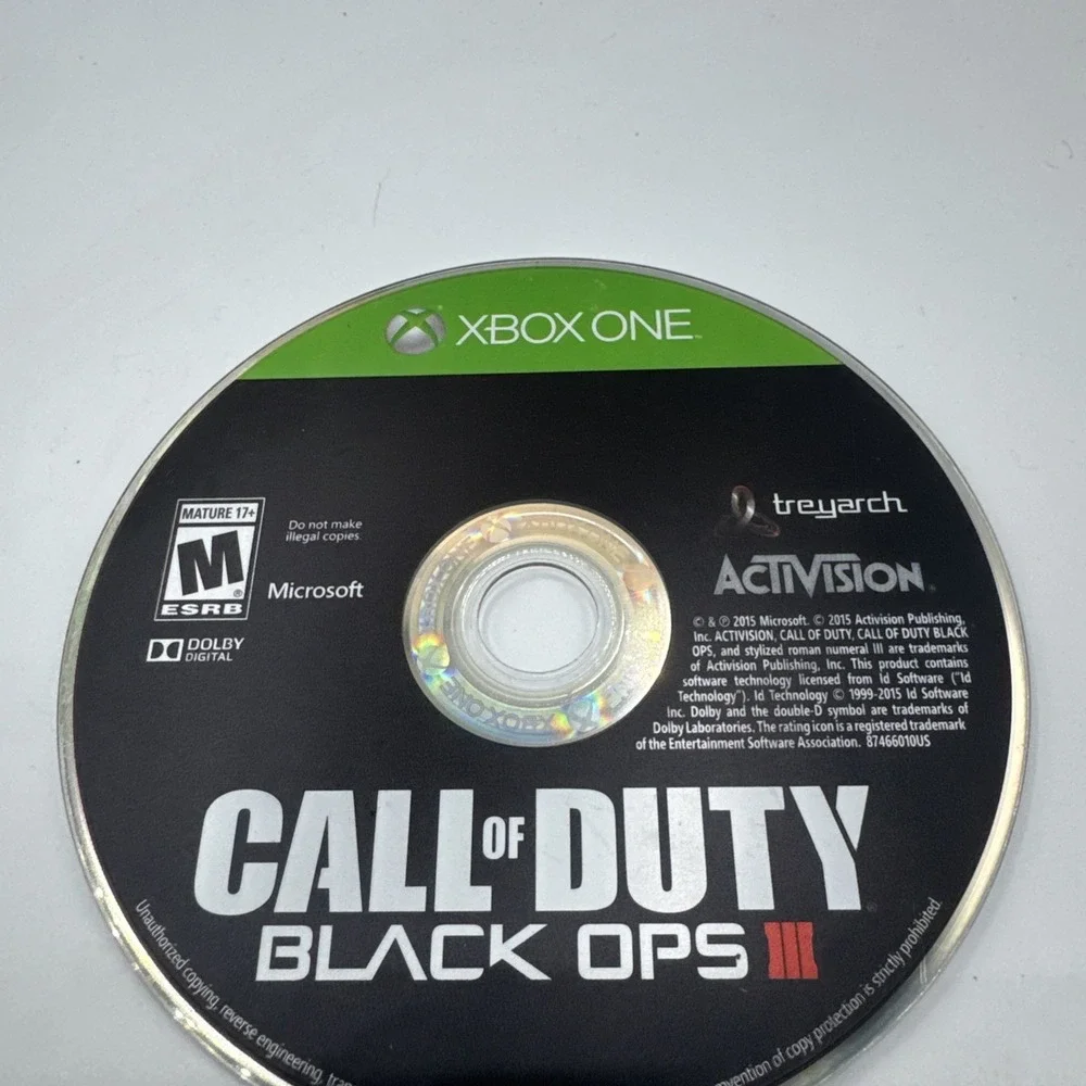 Call of Duty Black Ops 3 BO3 Xbox One Disc Only